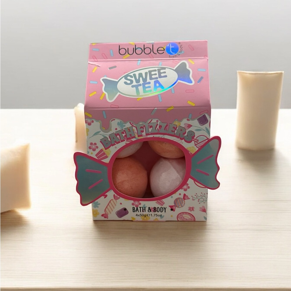 New bath fizzers by bubble t